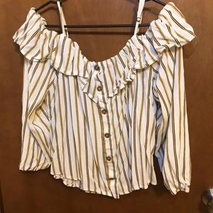 Maurices Cold Shoulder Top